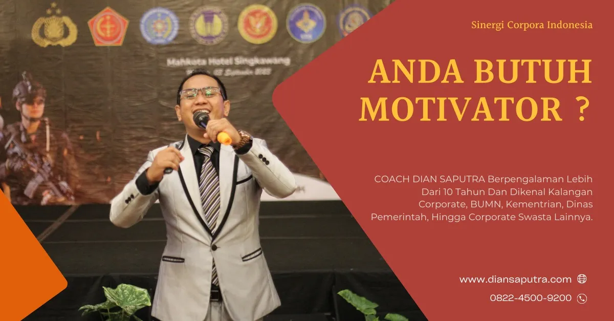 Jasa Motivator Bali, Terpercaya & Solutif, Dian Saputra