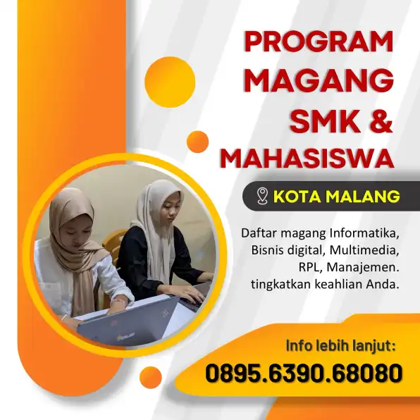 WA 0895-6390-68080,Daftar Magang Bisnis Digital di Malang