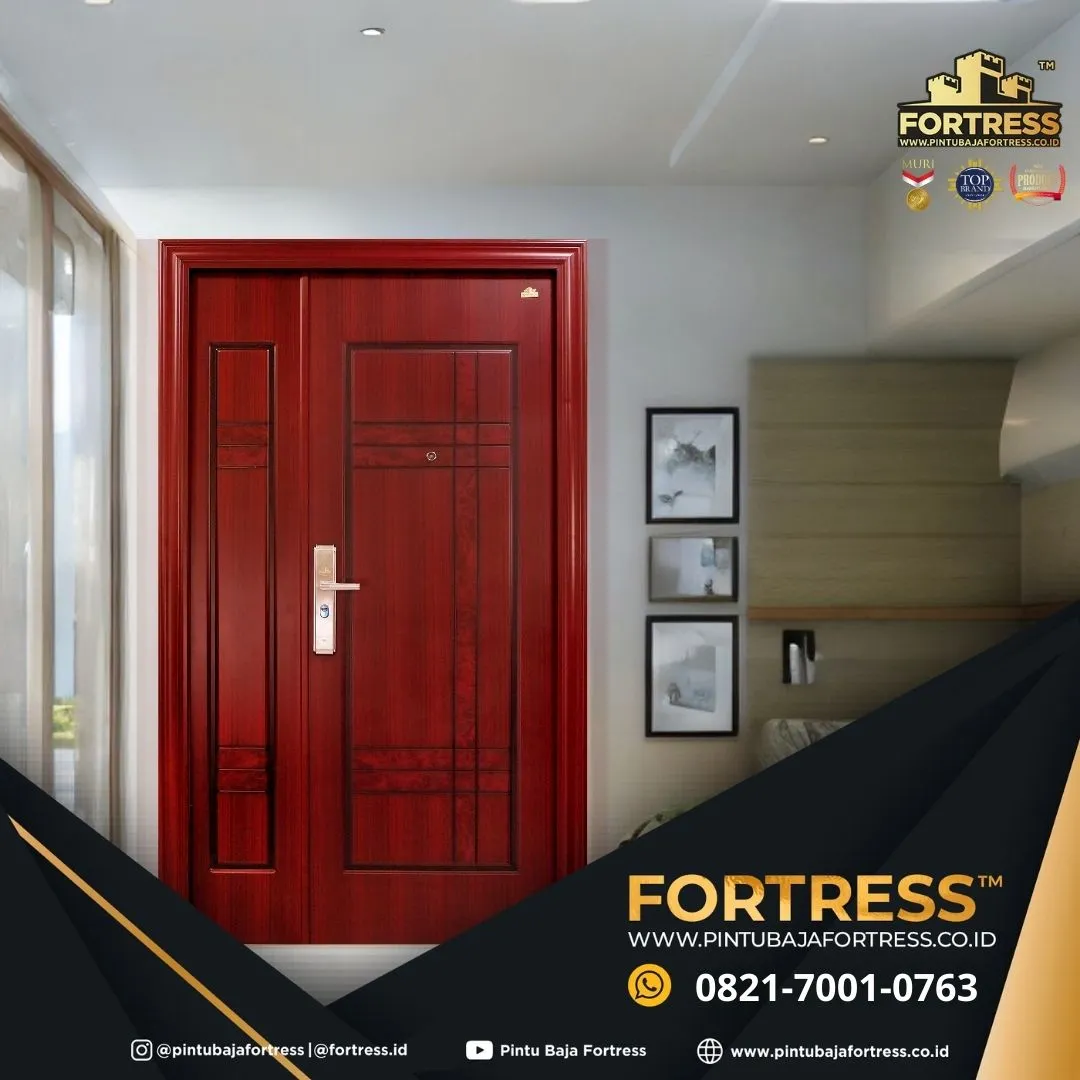 PREMIUM..!! WA 0821 7001 0763 (FORTRESS) Pintu Baja Ringan 1 Daun Di Tasikmalaya