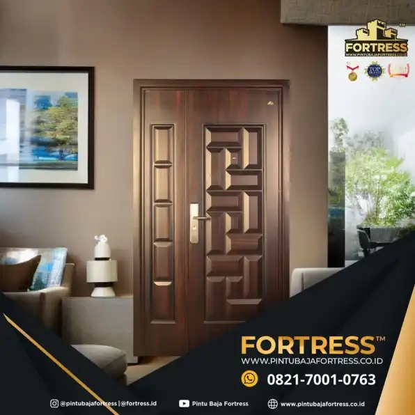 KUAT..!! WA 0821 7001 0763 (FORTRESS) Pintu Kamar Tidur Mewah Berbahan Baja Di Karawang