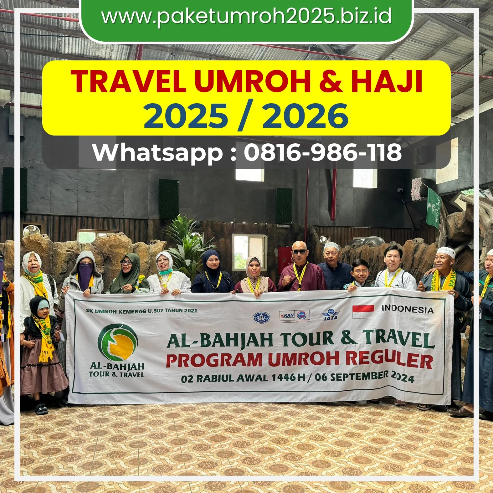 Umroh Akhir Tahun 2025 Sumberpuncung Malang – Harga Terbaik!