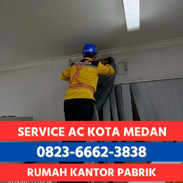 Service AC Kantor Medan Cepat & Bergaransi 0823  6662  3838