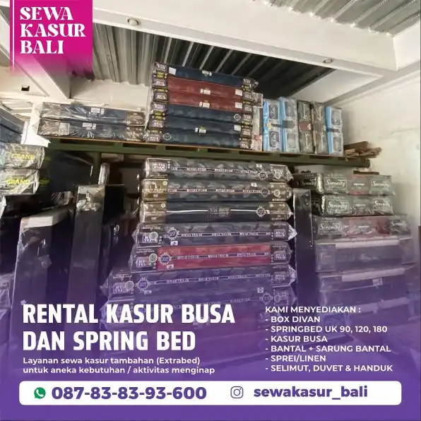 perSewaan Kasur Bali | WA/Telp. : 0878 3839 3600