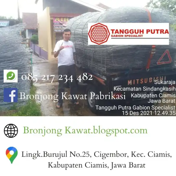 Diskon !!! 085217234482, Agen Bronjong Kawat Pabrikasi di Dau, Malang