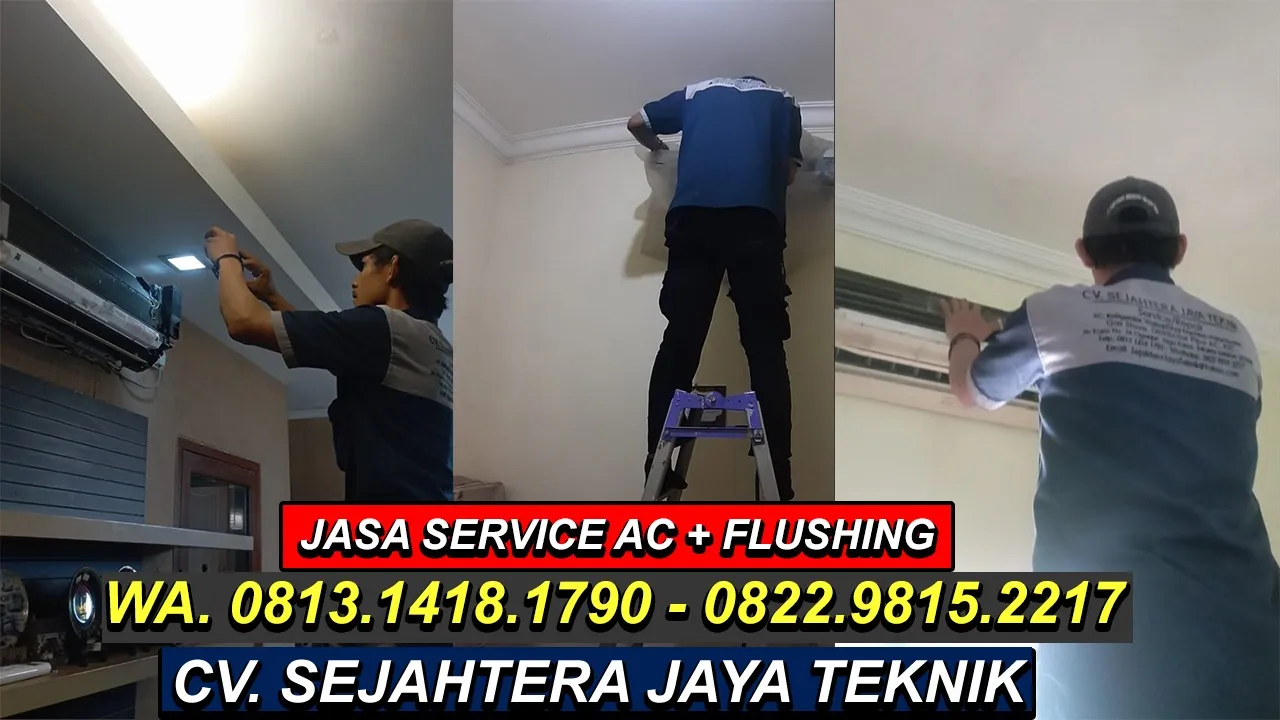 Jasa Pasang AC Cipinang Cempedak, Cipinang Besar Selatan, Jakarta Selatan Terdekat CV. Sejahtera Jaya Teknik