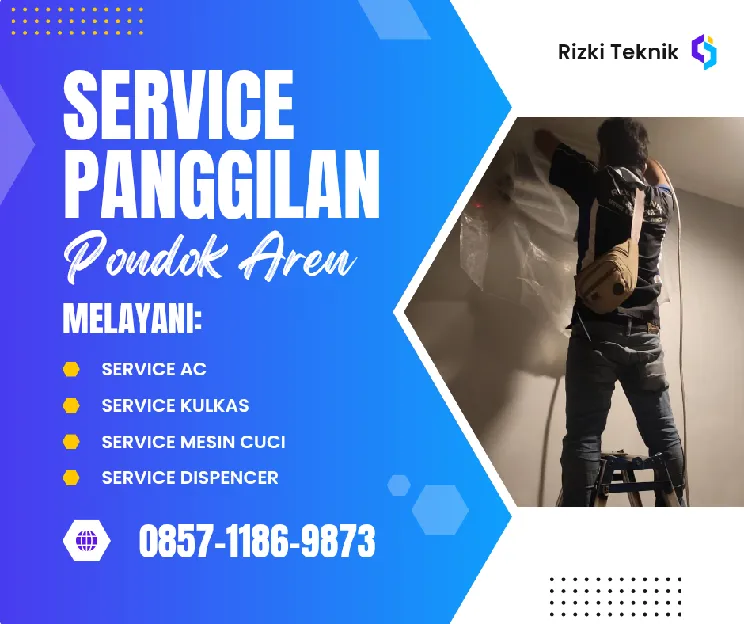 Service AC Pondok Kacang, Cepat Profesional & Bergaransi