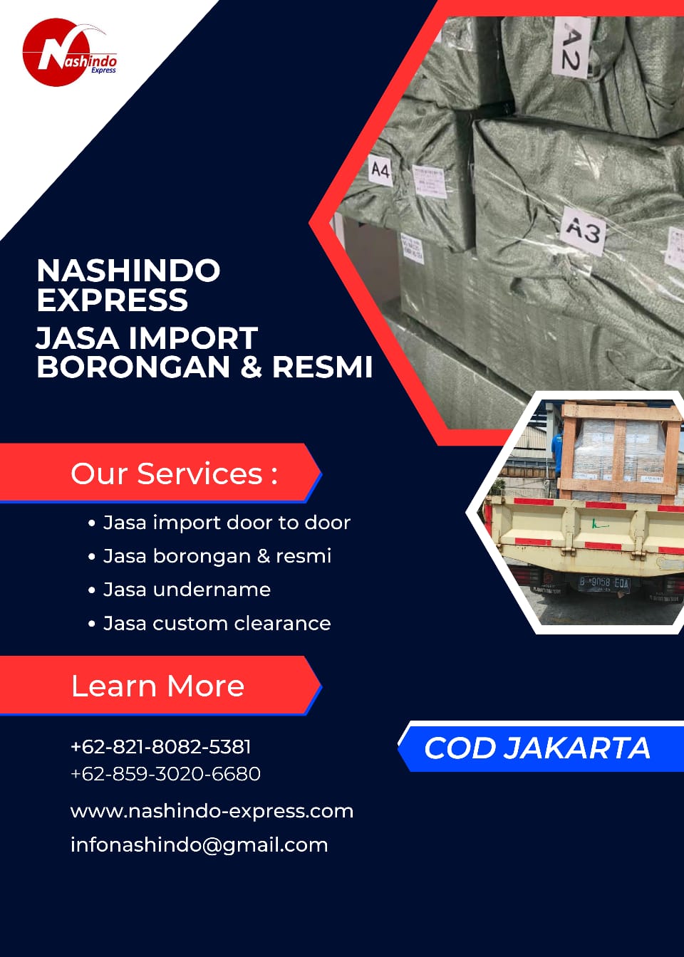 Dijual Jasa Import Aksesoris Mobil Door to Door dari Singapore & Malaysia Murah