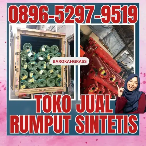 0896-5297-9519 (Bu Diana), Alamat Toko Rumput Sintetis Medan Bandar Pulau