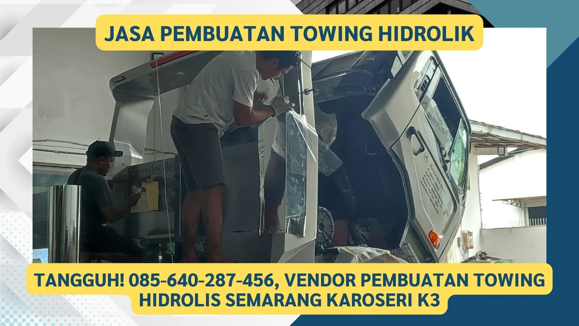 Canggih, Bengkel Pembuatan Towing Hidraulik Semarang Karoseri K3