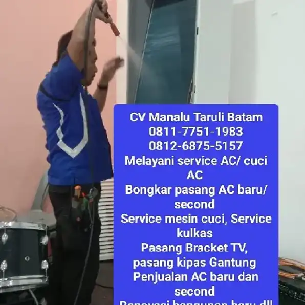 Service AC Piayu Batam 0812-6975-5157 CV Manalu Taruli Batam