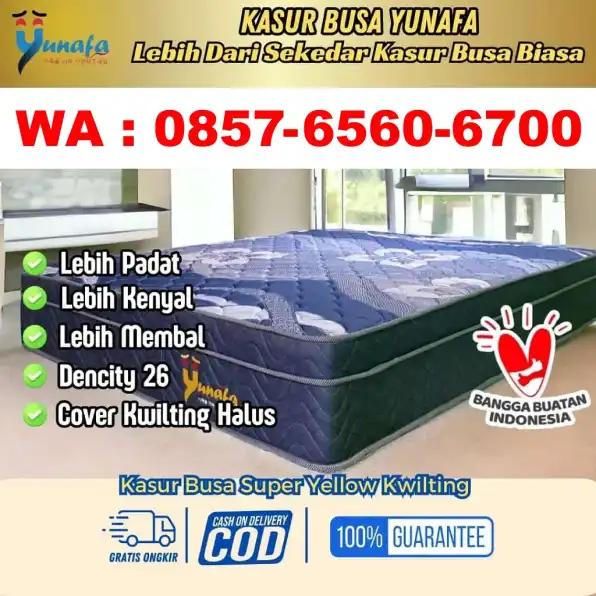 Langsung Pabrik 0857-6560-6700 Jual Kasur Busa Yunafa Di Depok Sukabumi Tasikmalaya