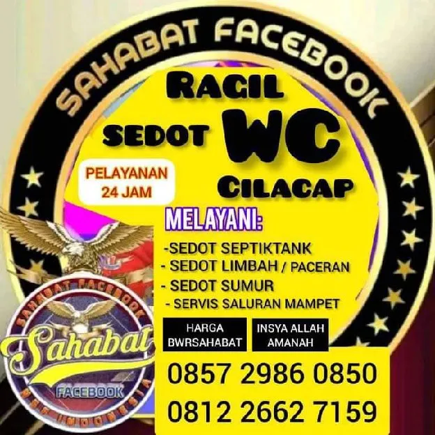 Jasa sedot Wc Sidareja 0857-2986-0850 Ragil