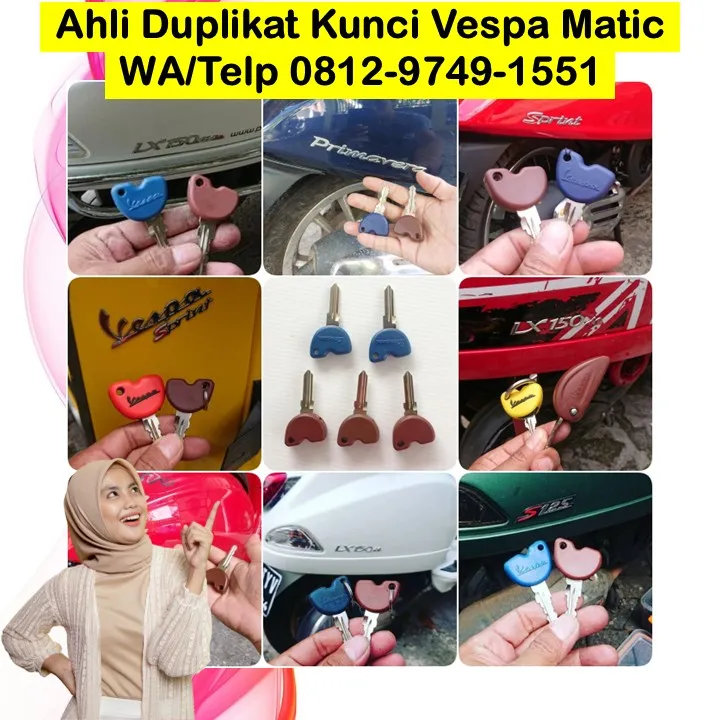 0812-9749-1551(WA), Ahli Kunci Motor Vespa Matic Indramayu