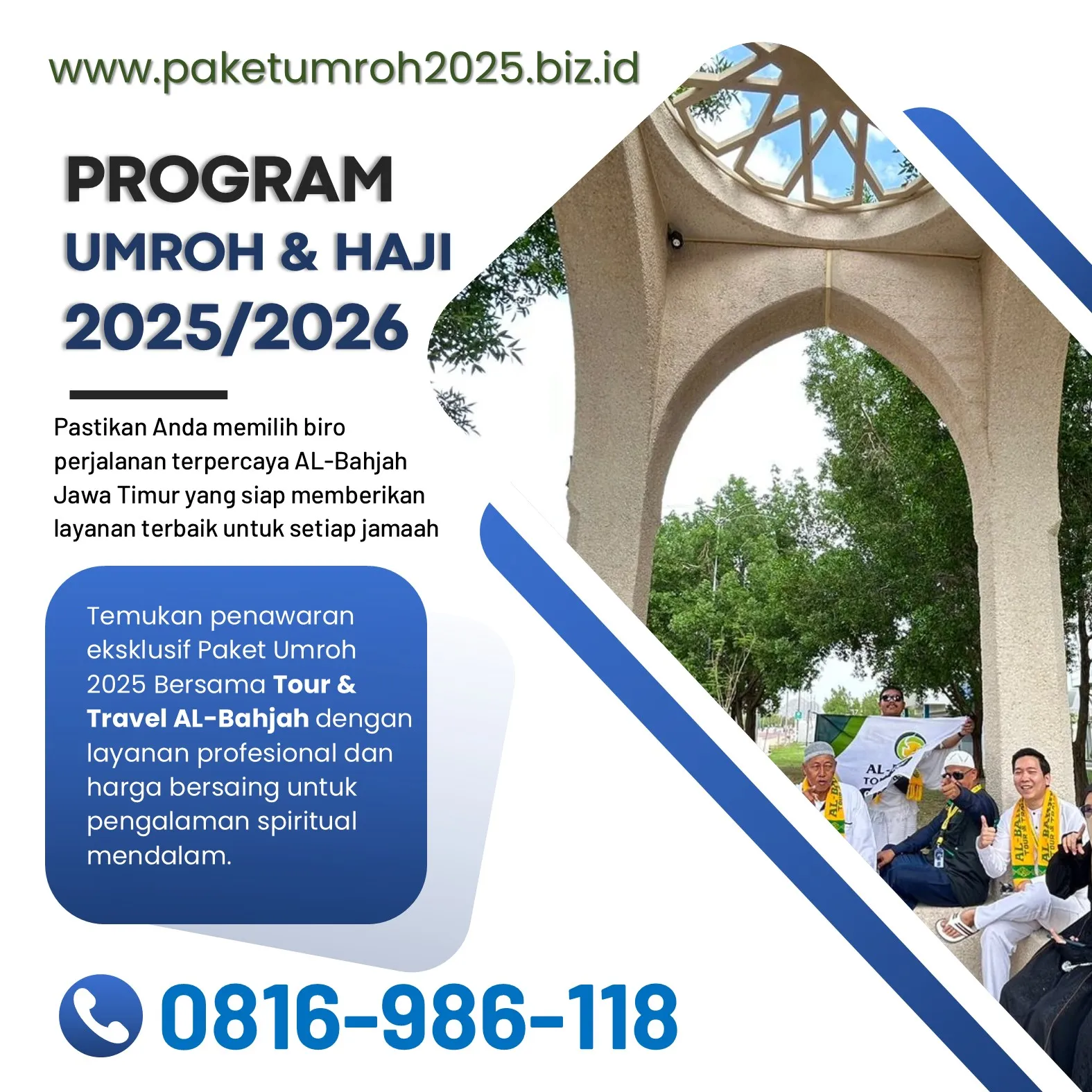 Travel Umroh Akhir Tahun 2025 Ngantang Malang Bersama AL Bahjah