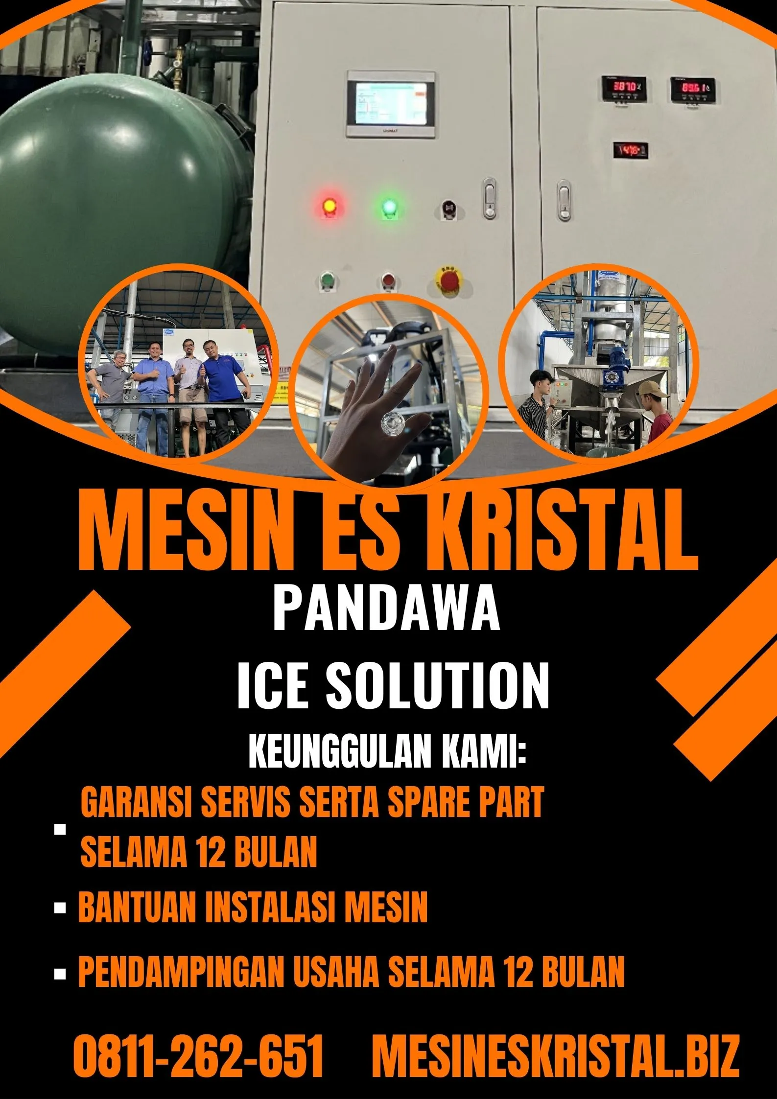 MESIN ES KRISTAL 1 TON SUMBA TENGAH, NTT