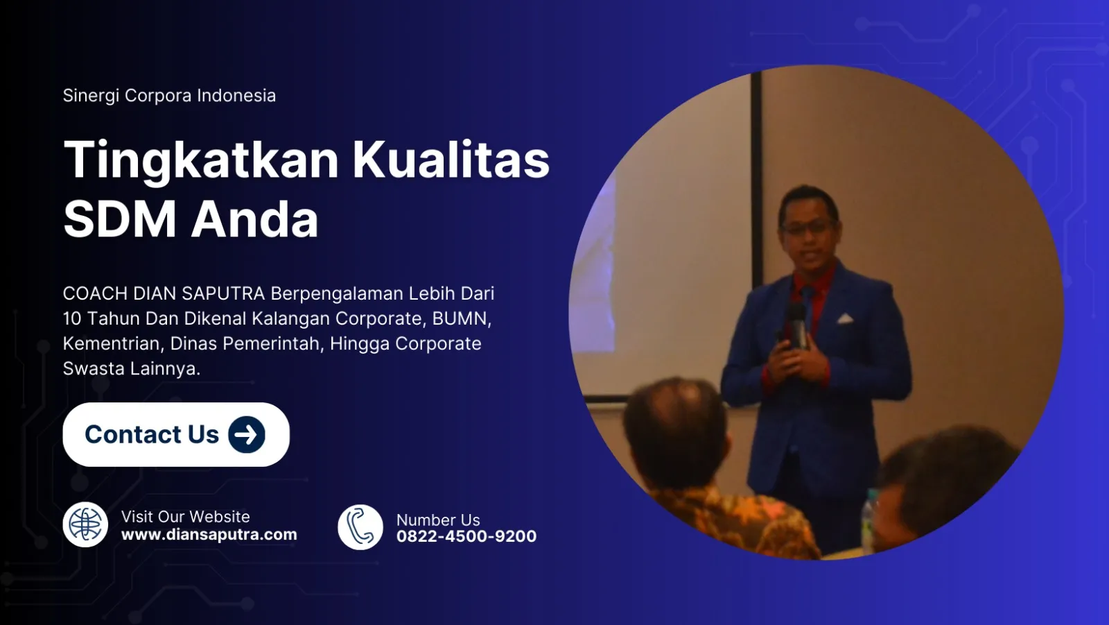 Motivator Depok, Terpercaya & Solutif, Dian Saputra