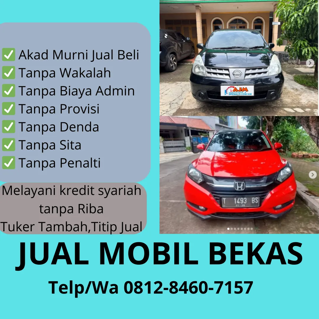 Jaminan Nyaman Jual Mobil Bekas anak muda Telukjambe Timur Tanpa Sita Elfayyad Prosyariah Mobilindo