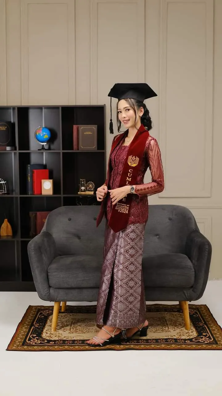 Istimewa, Kebaya Tunangan, Kebaya Modern Wisuda, Orang Tua, Asahan, NENG LINA KEBAYA