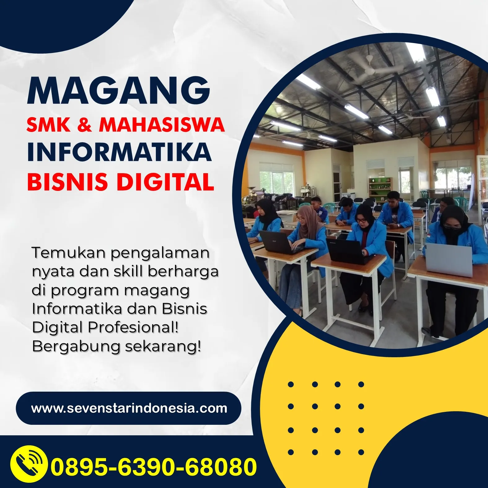 (WA 0895-6390-68080) Program Magang Mahasiswa 3 Bulan di Kepanjen