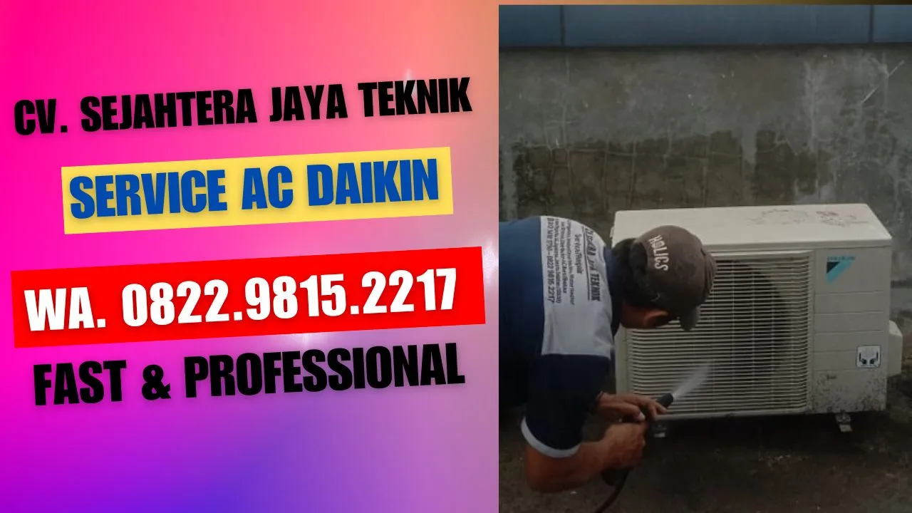 WA. 081314181790 - 082298152217 Jasa Cuci AC Sukapura, Cilincing, Jakarta Utara Terdekat CV. Sejahtera Jaya Teknik