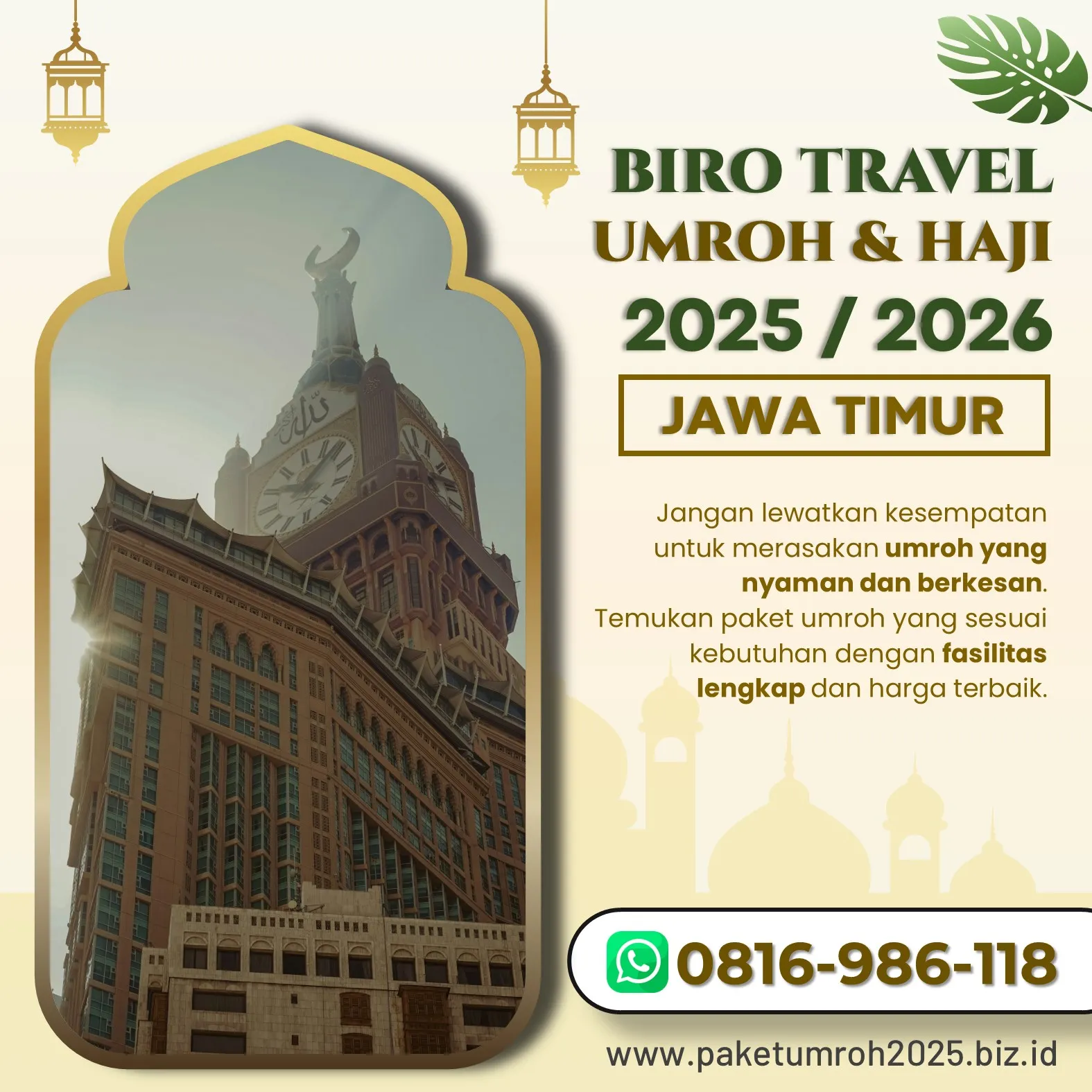 Travel Umroh Syawal 2025 Wonotirto Blitar – Solusi Umroh Nyaman & Berkah