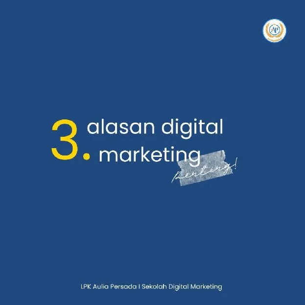 pelatihan digital marketing LPK Aulia Persada