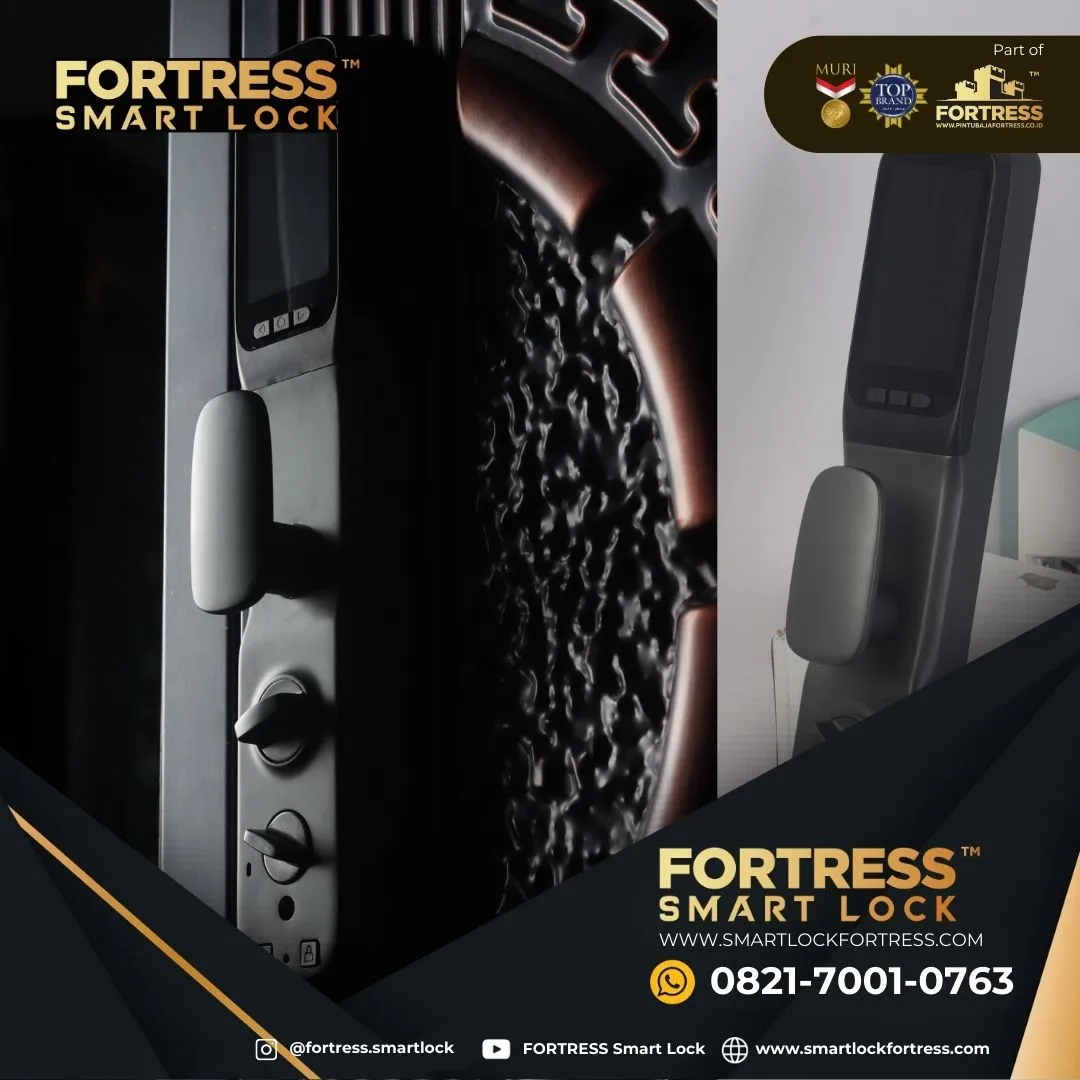 (FORTRESS) Smart Lock Door Terbaik 2025 Di Ketapang