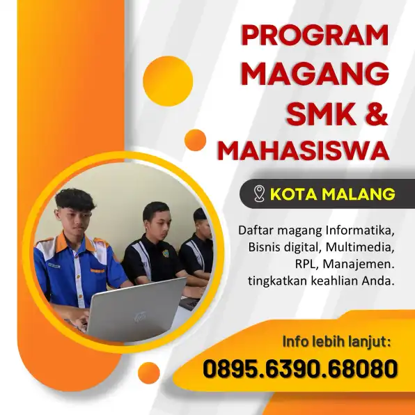 WA 0895-6390-68080,Program Magang Bisnis Digital di Malang