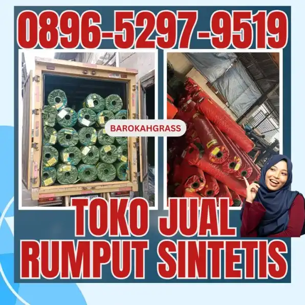 0896-5297-9519 (Bu Diana), Grosir Rumput Sintetis Palembang Lubai Ulu