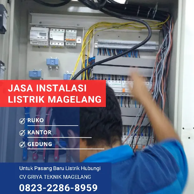 Jasa Listrik Industri & Rumah Tangga di Magelang,Profesional & Bergaransi 0823,2286,8959