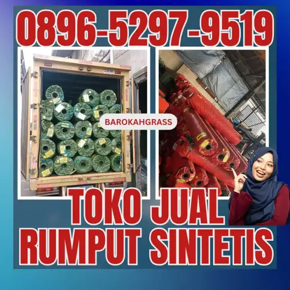 0896-5297-9519 (Bu Diana), Jual Rumput Sintetis Palembang Bulang Tengah Suku Ulu