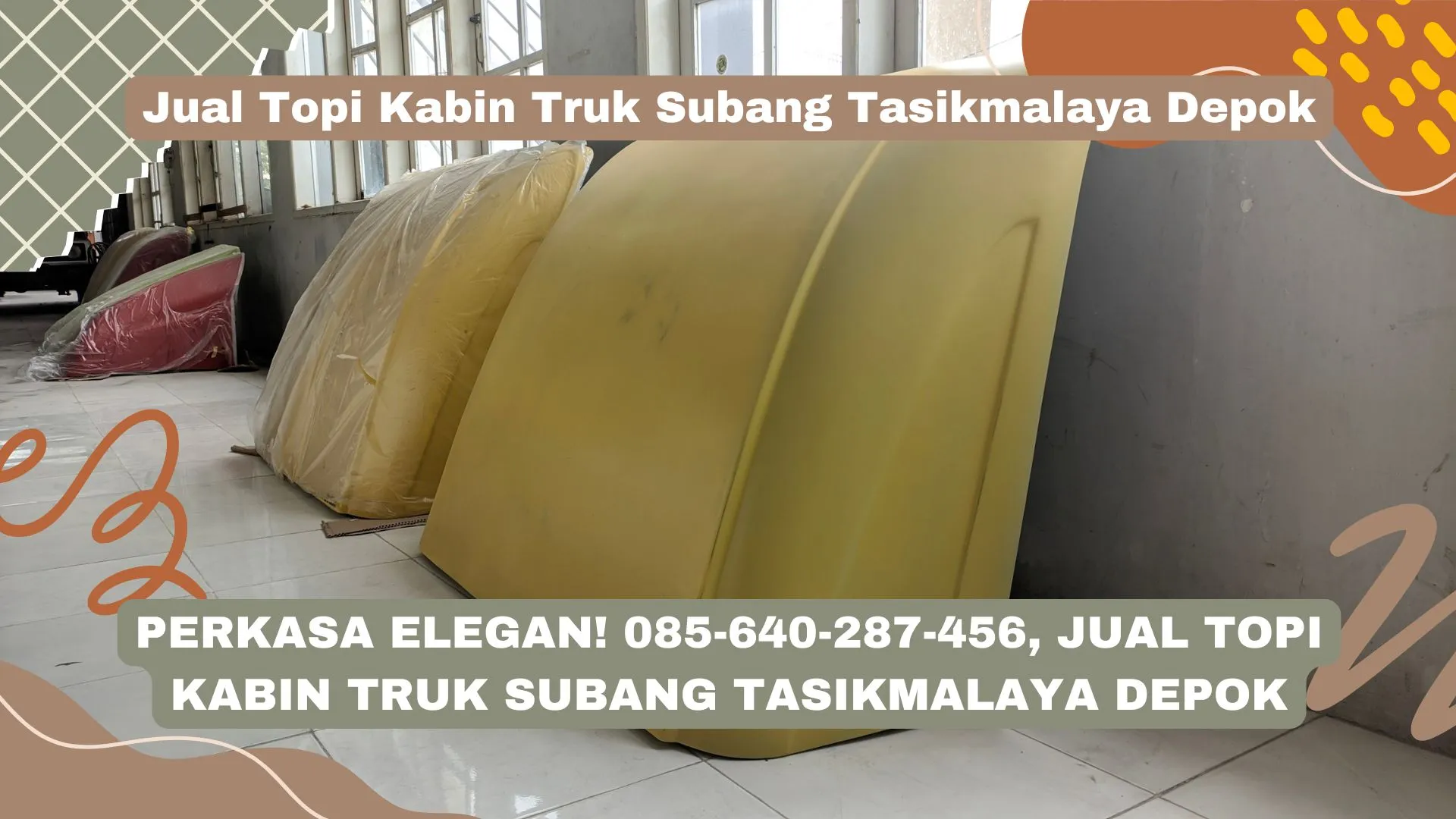 Macho superior, Jual Topi Kabin Truk Subang Tasikmalaya Depok