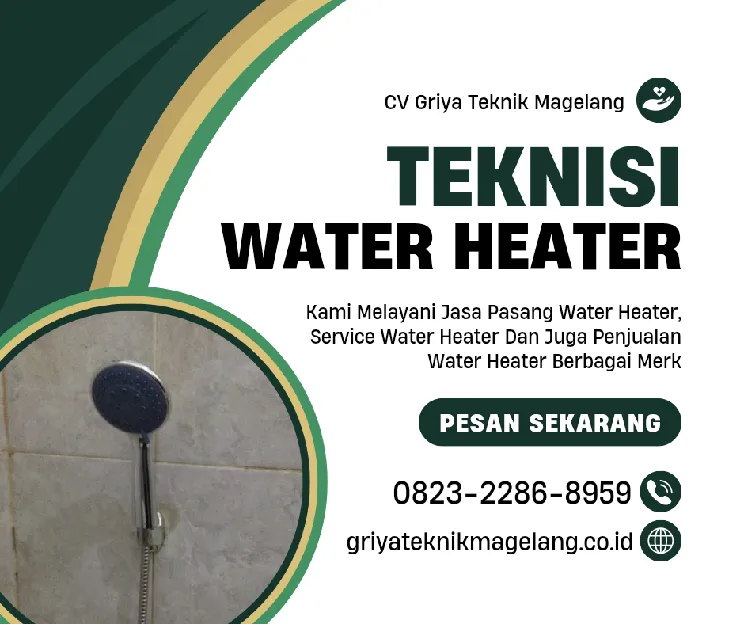 Teknisi Water Heater Magelang