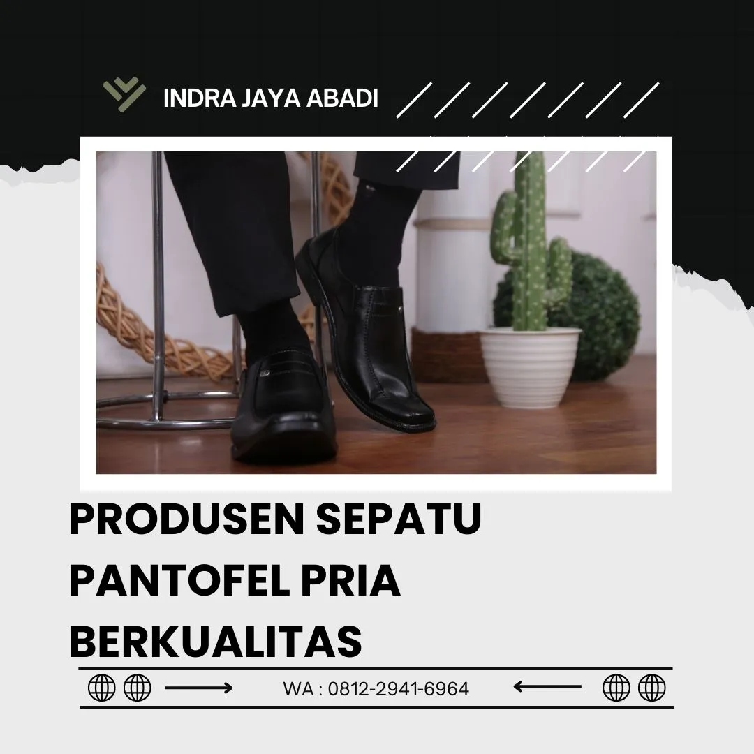 Pusat Sepatu Pantofel Pria Berkualitas Way Kanan,Lampung