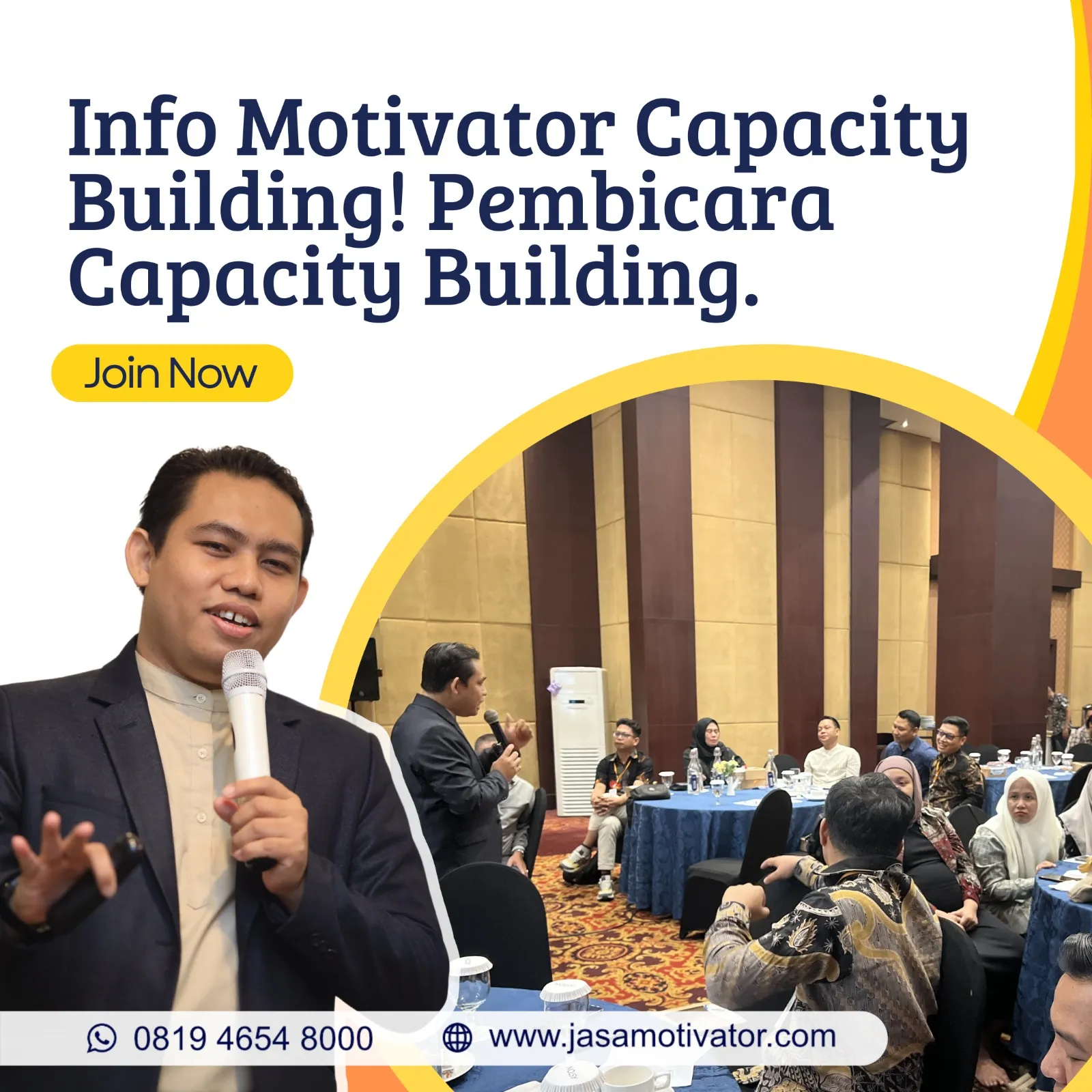 Layanan Motivator Team Building Semarang (0819-4654-8000)