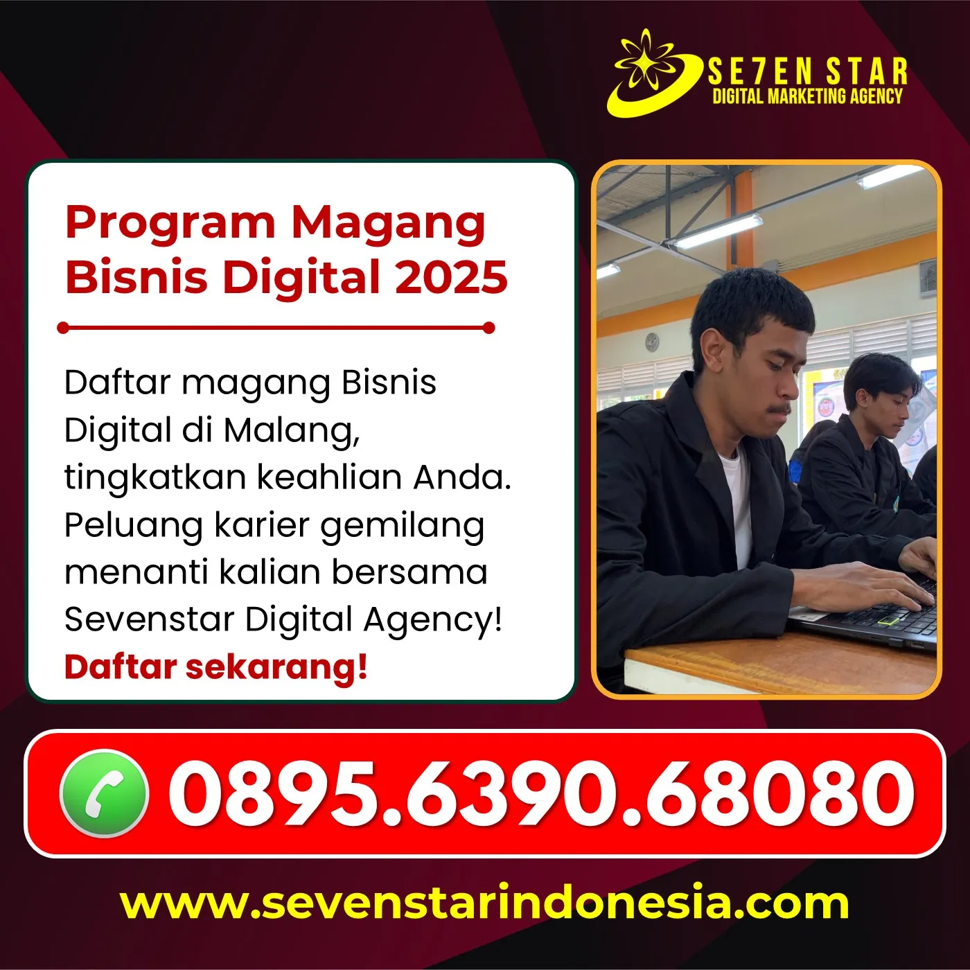 Lowongan PKL Mahasiswa April 2025