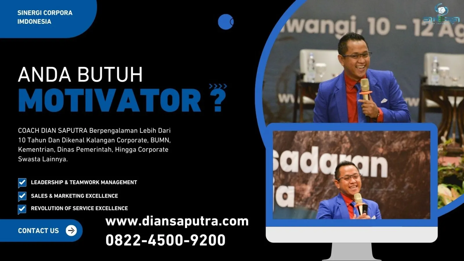 Trainer Sales Trawas, Terpercaya & Solutif, Dian Saputra
