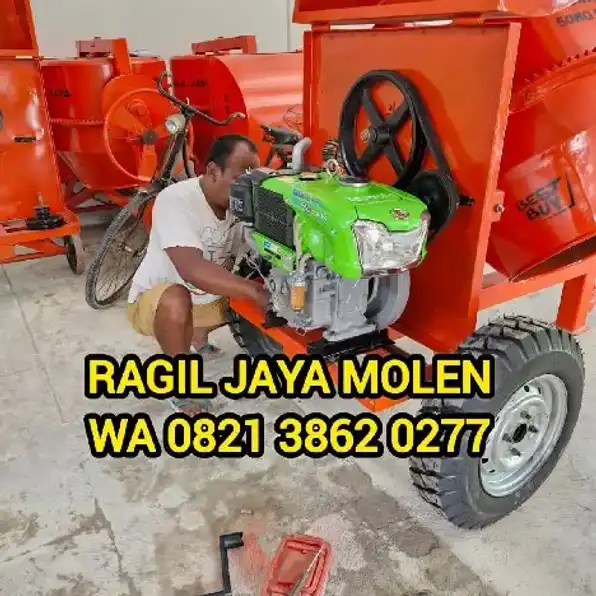 Mesin Molen Cor Beton Depok 0821-3862-0277 Ragil Jaya