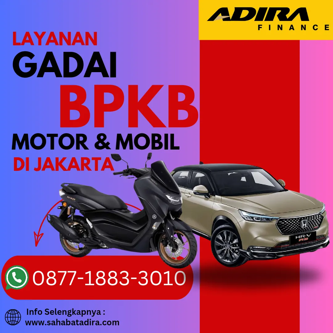 0877-1883-3010,Gadai BPKB PCX di Depok