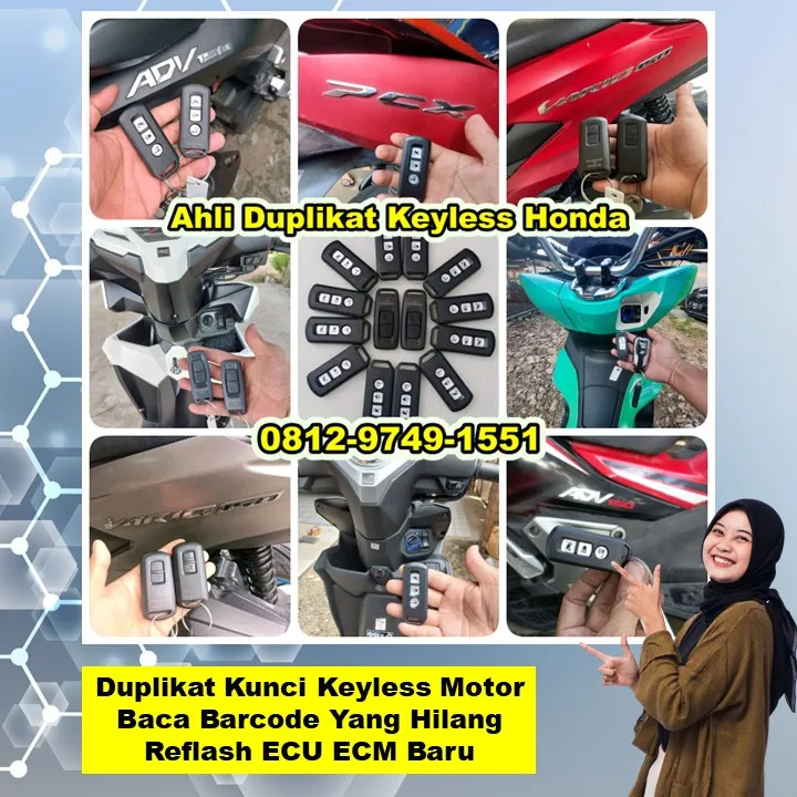 0812-9749-1551(WA), Duplikat Keyless Murah Honda Pcx Adv Vario Scoopy Patrol Indramayu