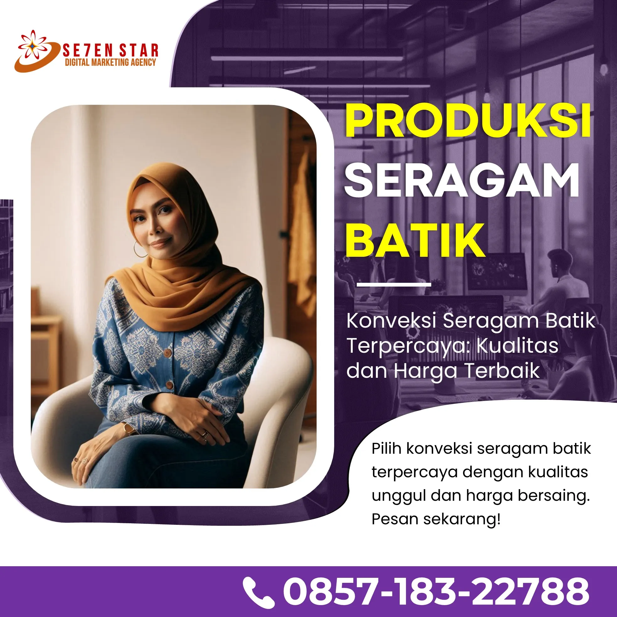 Distributor Batik Fatayat NU 2025 - Model Terbaru, Harga Terjangkau