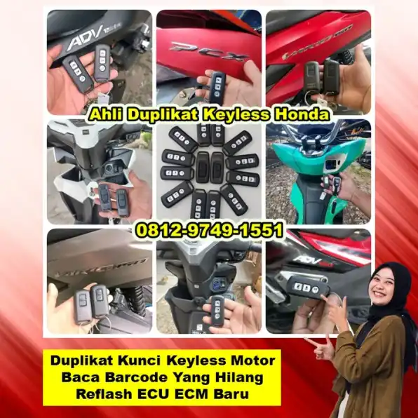 0812-9749-1551(WA), Duplikat Kunci Keyless Motor Honda PCX ADV Vario SCOOPY Panguragan Cirebon