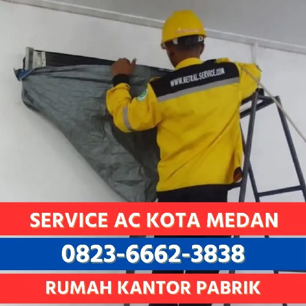 Kontrak Service AC Tahunan Medan Perawatan Rutin & Bergaransi 0823  6662  3838