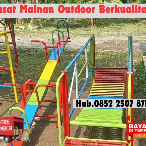 Hub 0852-2507-8715 PRODUKSI !! ayunan besi klasik Dan mainan playground outdoor Kec Bojongloa Kidul Bandung kota Bayar COD Free Ongkir