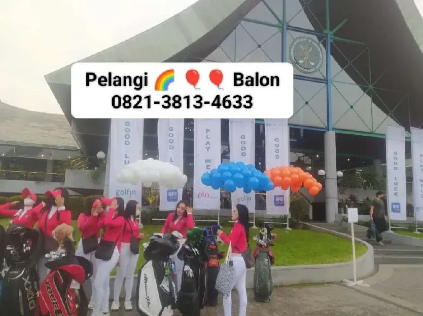 Jual Balon Gate Gate Gapura Jogja Pelangi Balon