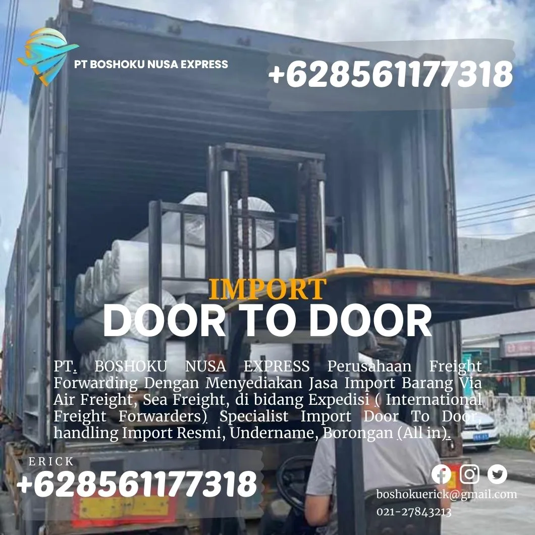 JASA IMPORT DOOR TO DOOR BORONGAN SPARE PART MOBIL