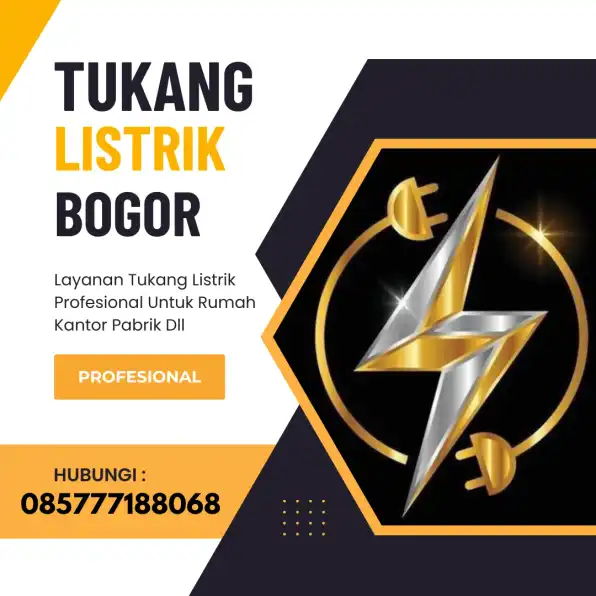 Tukang Listrik Bogor Utara 24 Jam 0857-7718-8068