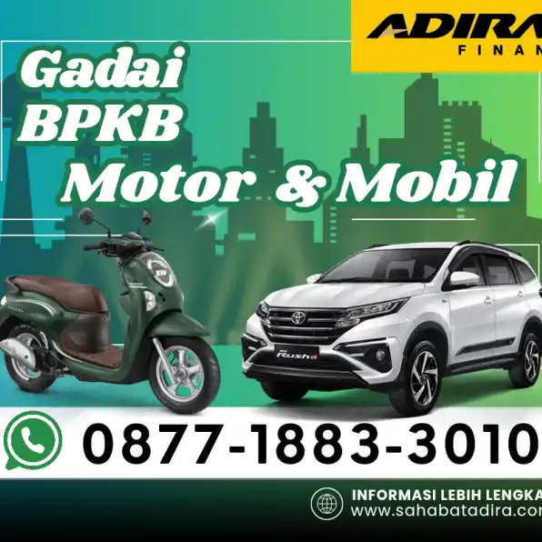 0877-1883-3010,Gadai BPKB Mobil Bunga Rendah di Depok