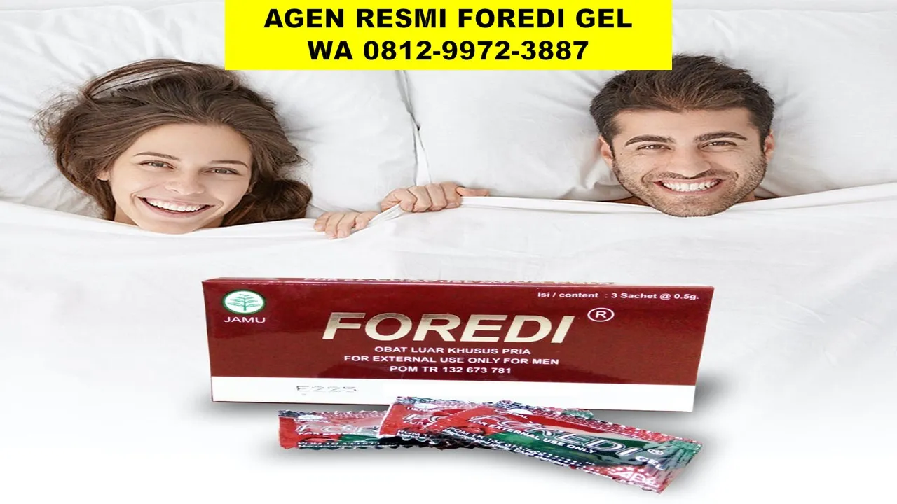 ORIGINAL O8I2-9972-3887 WA, Agen Resmi Foredi Gel Tangerang