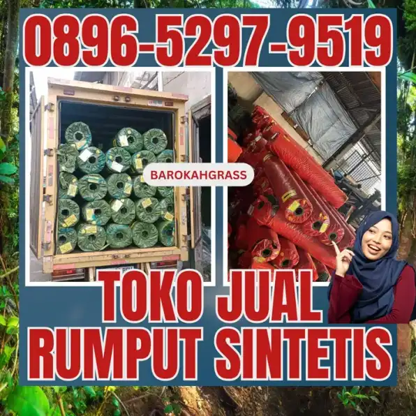 0896-5297-9519 (Bu Diana), Harga Rumput Sintetis Jambi Serai Serumpun